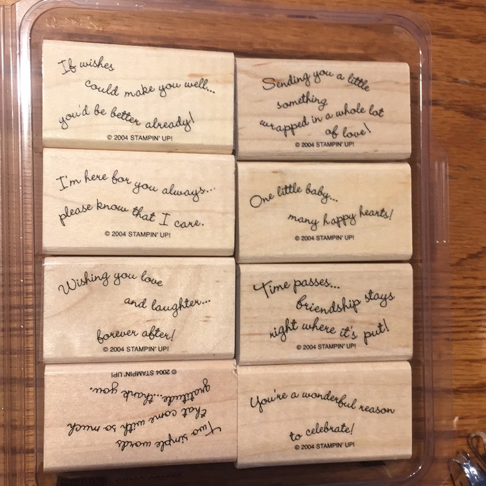 STAMPIN’ UP! Curvy Verses Set